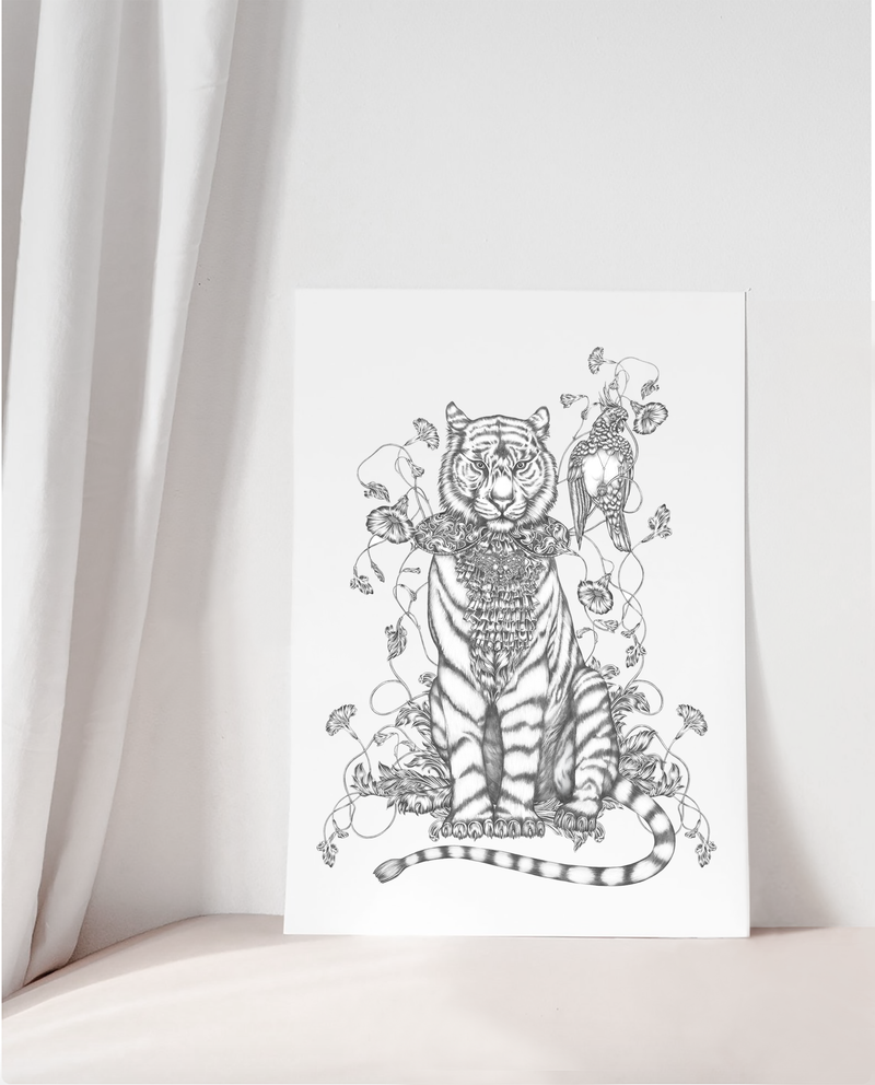 Totem Tiger Poster | MyMoutif.